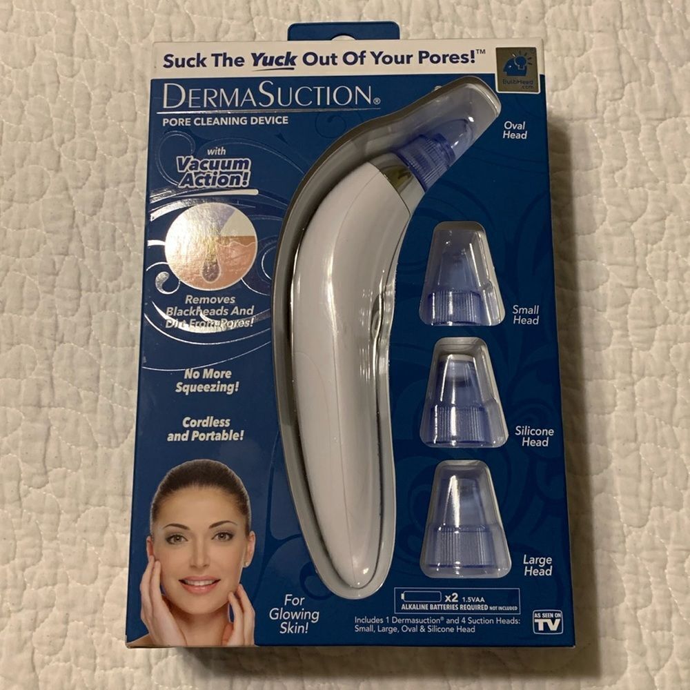 DermaSuction Pore Cleaning Device NWT